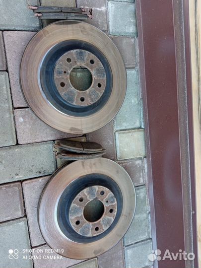 Тормозные диски и тормозные колодки Murano