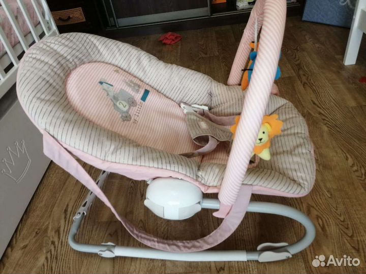 Детские качели шезлонг