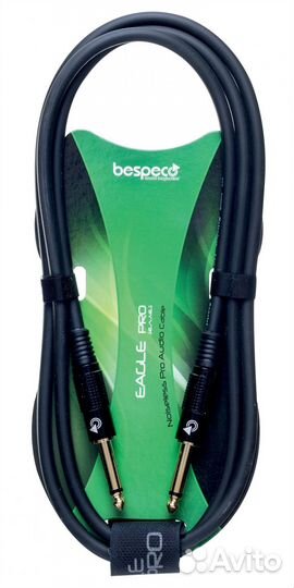 Кабель гитарный Bespeco eajj900 9 m (прямой/прямой