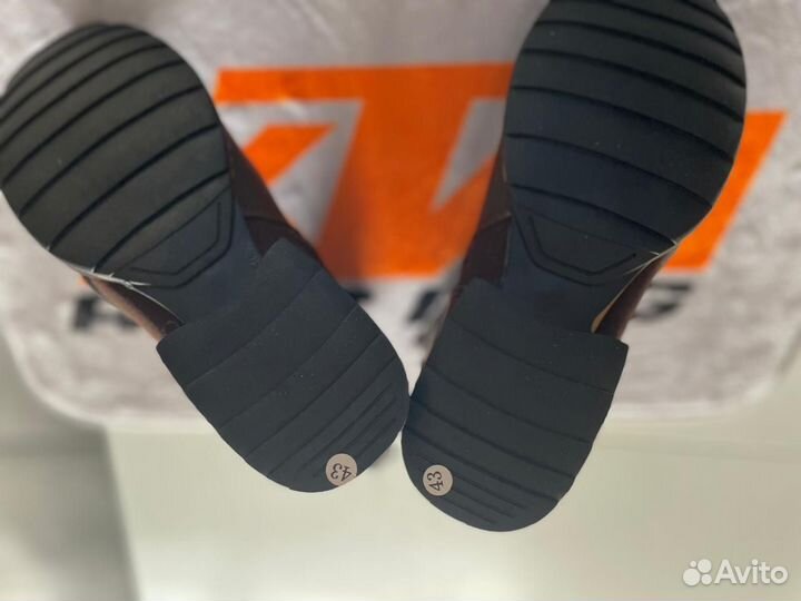 Байкерские ботинки 43