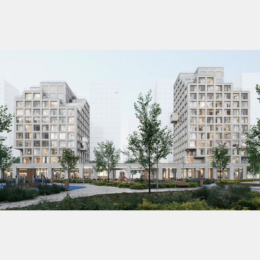 1-к. квартира, 43,2 м², 12/19 эт.