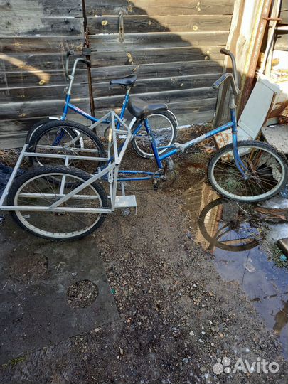 Трехколесный велосипед для взрослых