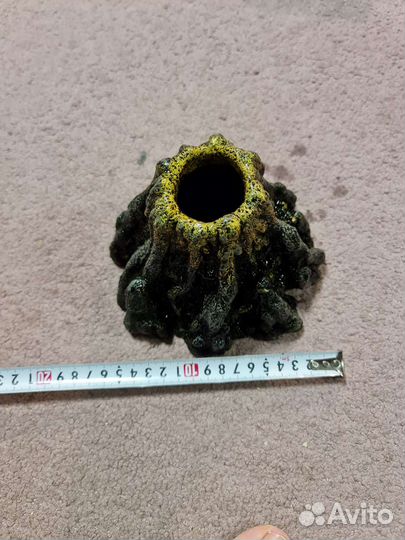 Грот для аквариума и растения