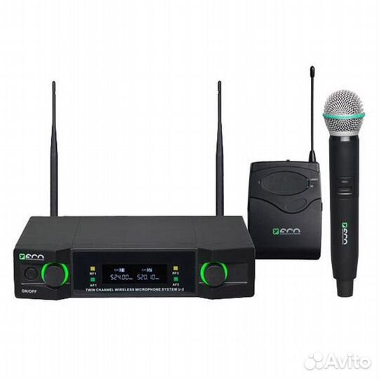 Радиосистема ECO by volta U-2X (490.21/629.40)