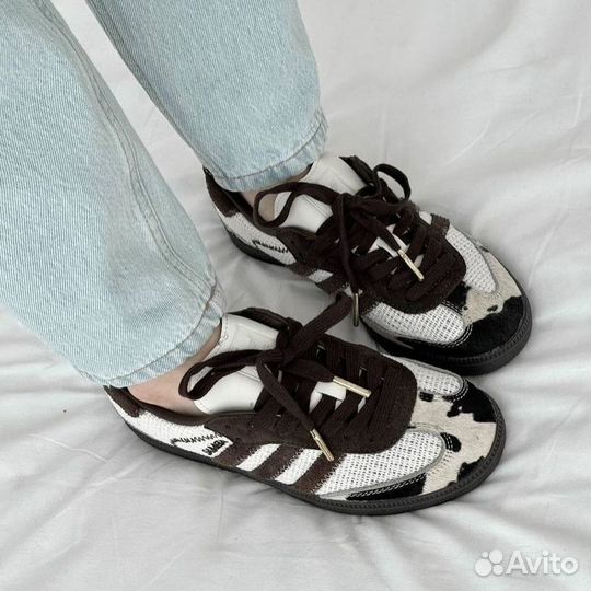 Кеды Adidas Samba OG Cow Print x Notitle