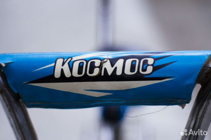 Детский велосипед Космос с родительской ручкой