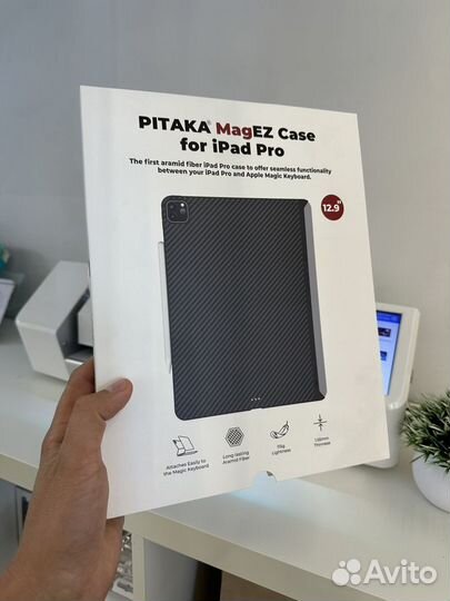 Чехол Pitaka для Apple iPad 12.9 (2018-2020)