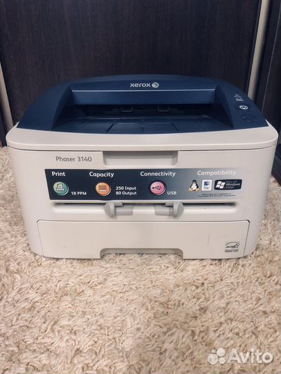Принтер лазерный Xerox phaser 3140