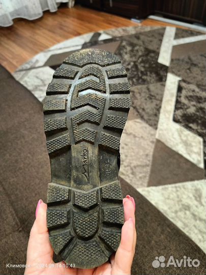 Сапоги осенние детские