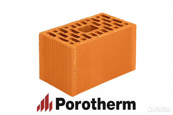 Кирпич строительный 2,1 porotherm