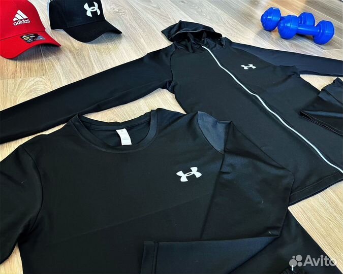 Рашгард Under Armour Black - 5/1, 2/51