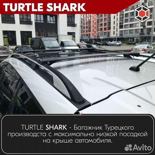 Багажник Renault Dokker I 2012+ Turtle Shark Black