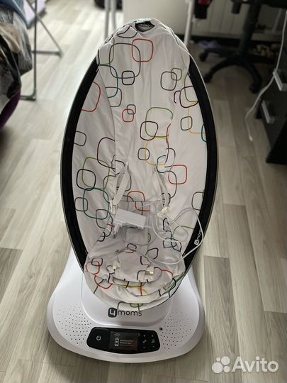 Кресло качалка Mamaroo 4moms 4.0 мультиплюш