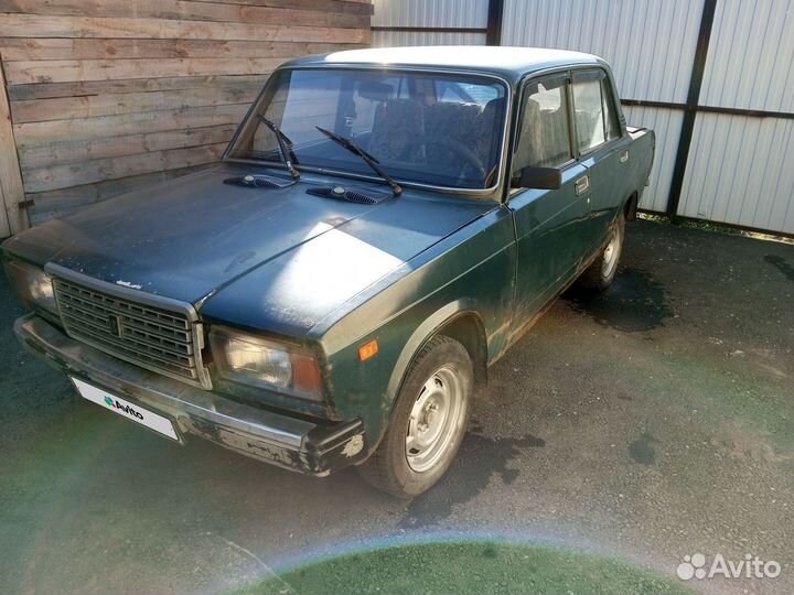 ВАЗ 2107 1.6 МТ, 1999, 84 126 км