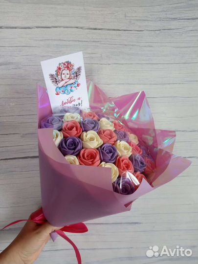 Букет из конфет шоколадных.Бесплатная доставка