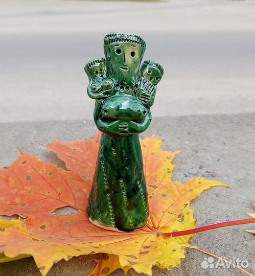 Сапожковская глиняная игрушка