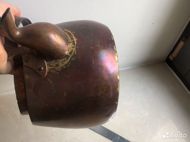 Чайник медный, паштетница