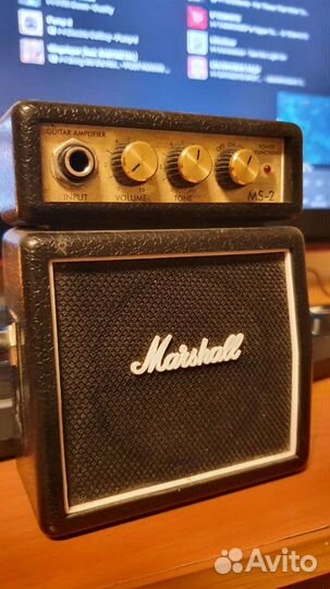 Гитарный мини комбик Marshall MS-2