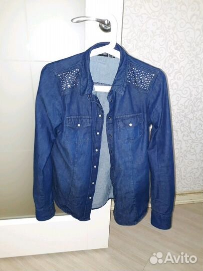 Джинсовая рубашка