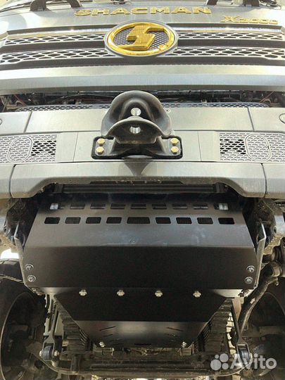 Защита двигателя и радиатора Shacman X6000