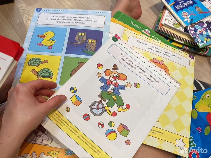 Рабочая тетрадь умные книжки для детей 2-3 лет