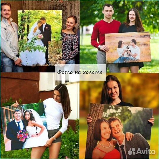 Картины на холсте по фото