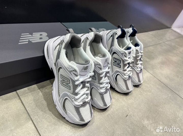 Оригинал New Balance 530 Белые Кроссовки