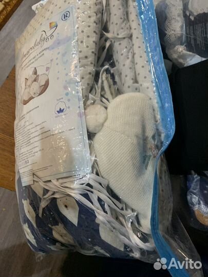 Бортики в детскую кроватку