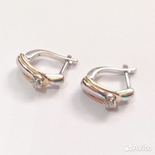 Серьги с бриллиантами