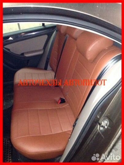 Чехлы Автопилот Volkswagen Jetta 6 из экокожи