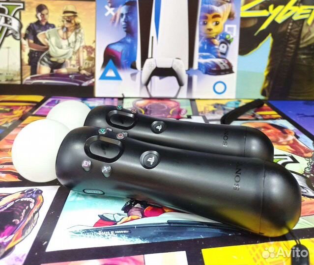 Ps Move Мув V2 Ps4 Ps5