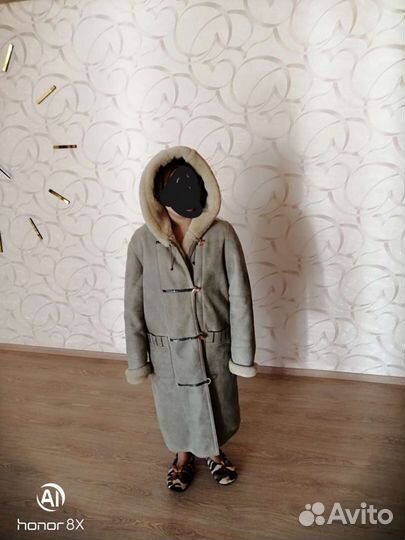 Дубленка натуральная женская 52