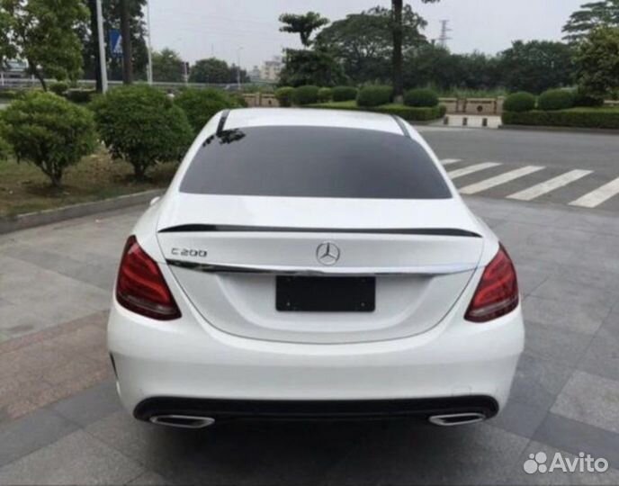 Спойлер на MB c-class w205