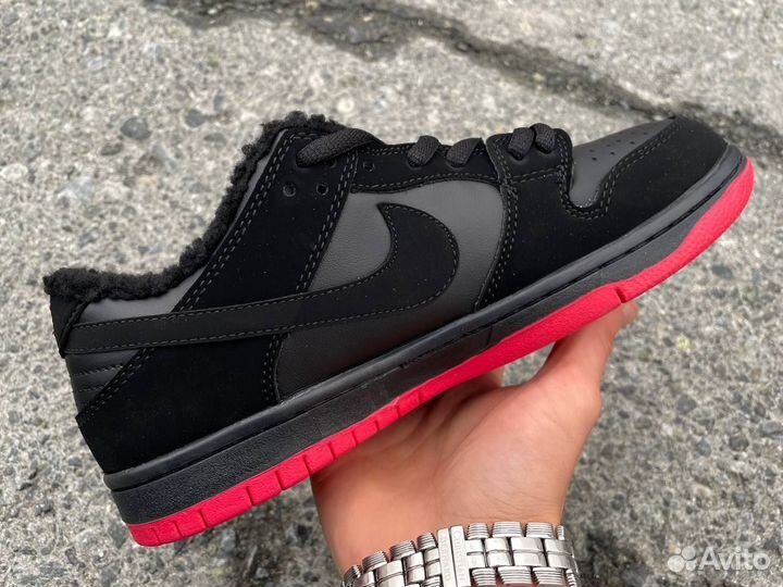 Зимние кроссовки Nike Jeff Staple x Dunk Low Pro S