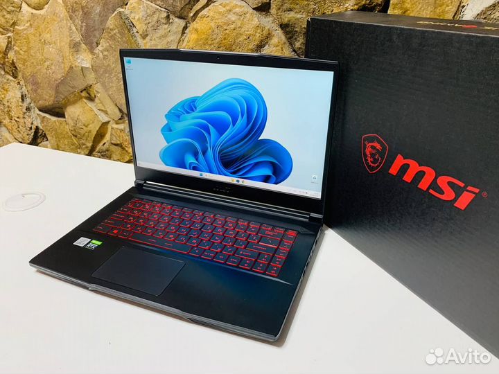 Игровой ноутбук Msi Core i5 / RTX 3060