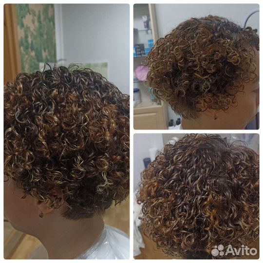 Химическая-био завивка волос