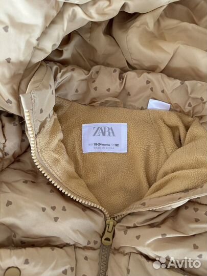 Демисезонная куртка zara 92