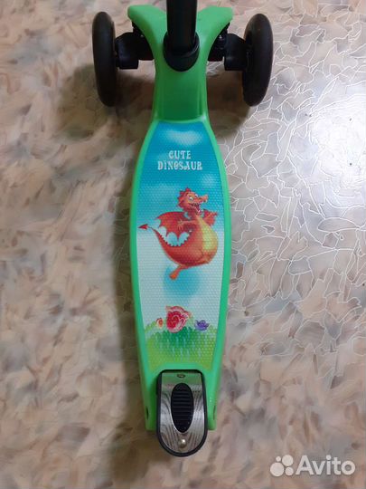 Самокат детский трехколесный бу