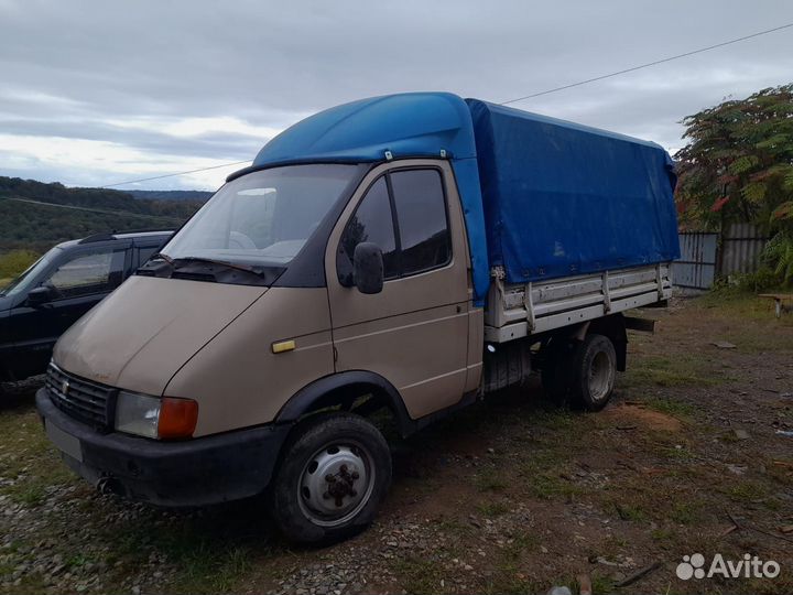 ГАЗ ГАЗель 3302 2.4 МТ, 1997, 173 000 км