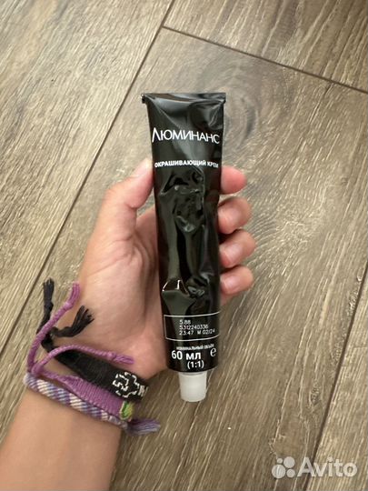 Краска для волос красная «Люминанс»