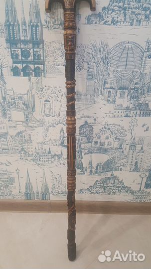 Трость для ходьбы ручной работы