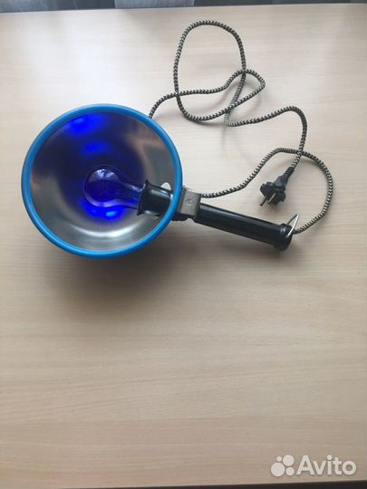 Лампа синяя медицинская СССР
