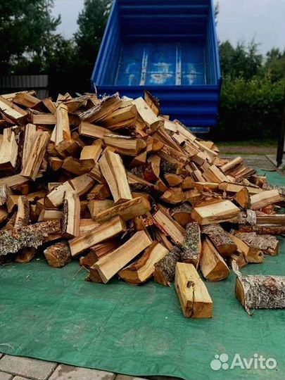 Дрова колотые березовые