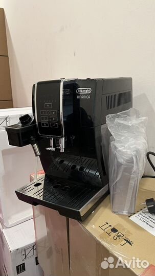 Кофемашина DeLonghi Dinamica ecam 350.50.B Black