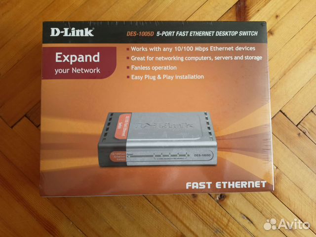 Коммутатор D-link DES-1005D