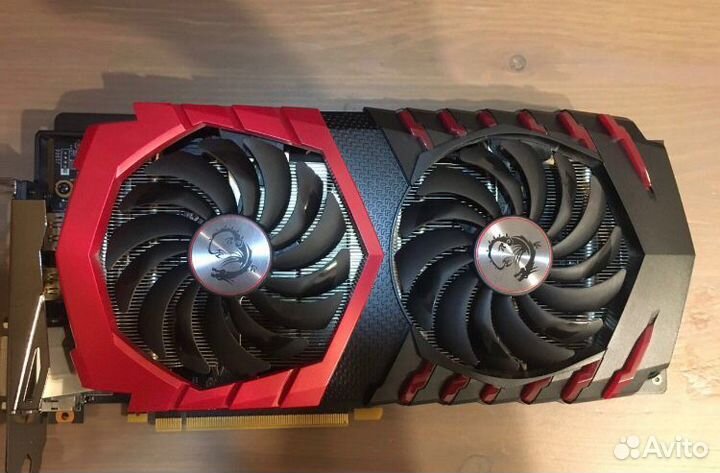 Видеокарта gtx 1060 6gb msi gamang X