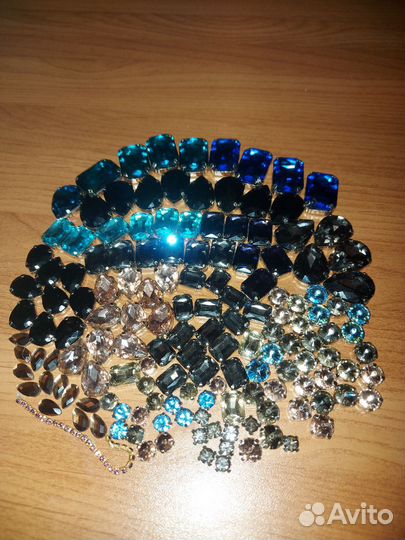 Камни, Бабочки, Сердечки декор.для творчества