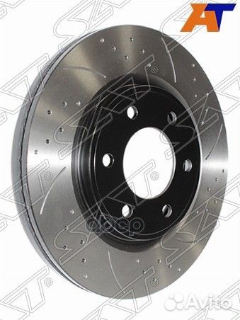 Комплект дисков тормозных передний перфорирован