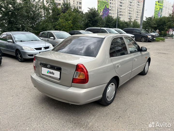 Hyundai Accent 1.5 МТ, 2007, 197 000 км