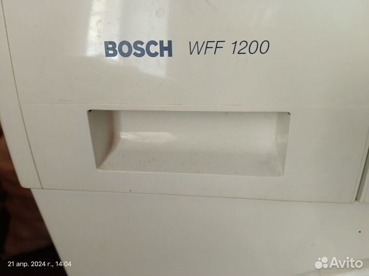 Стиральная машина bosch wff 1200 на запчасти